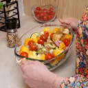طاجن بيضاوي 40سم أوبتيم
